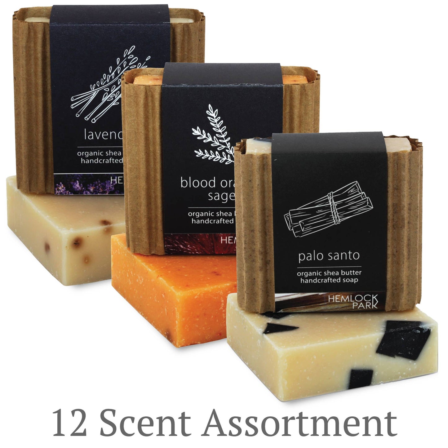 Shea Butter Soaps | 12 Piece Assortment