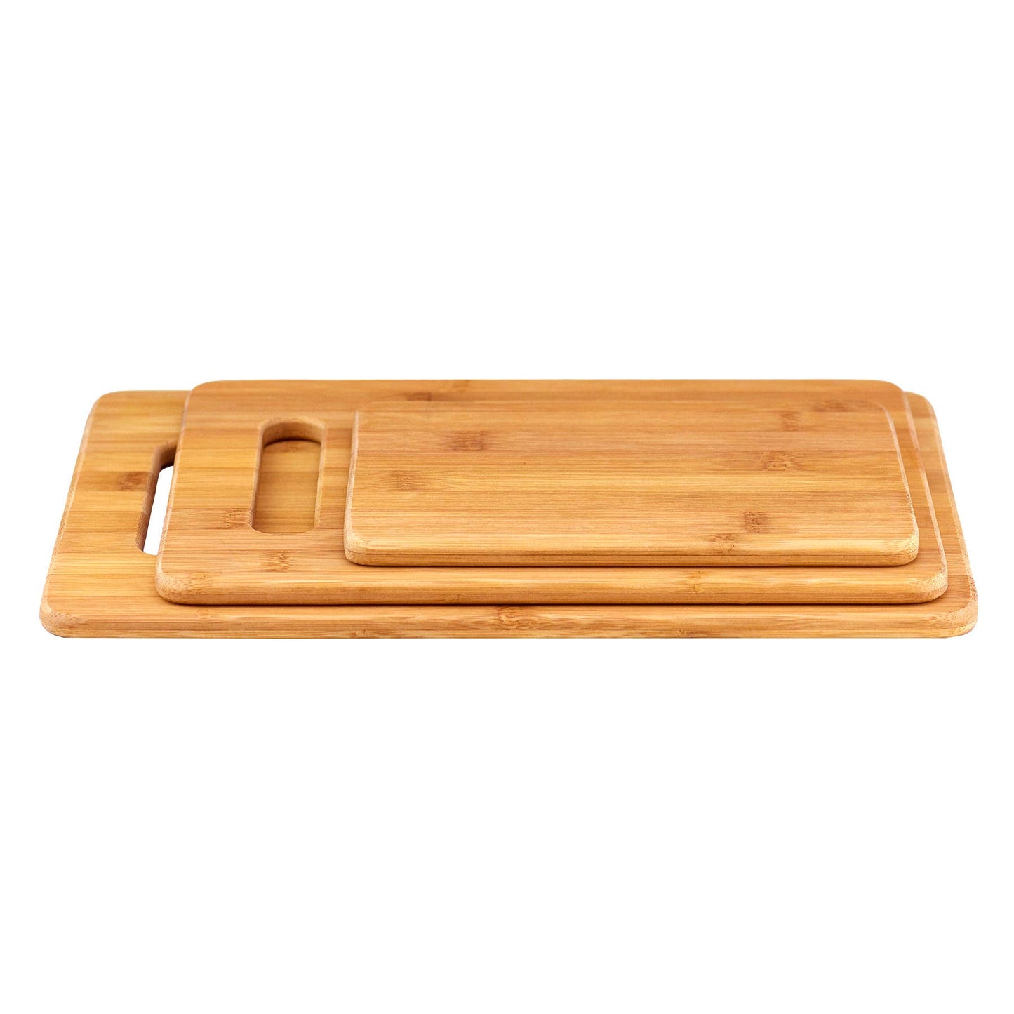 3-Piece Bamboo Cutting Board Set