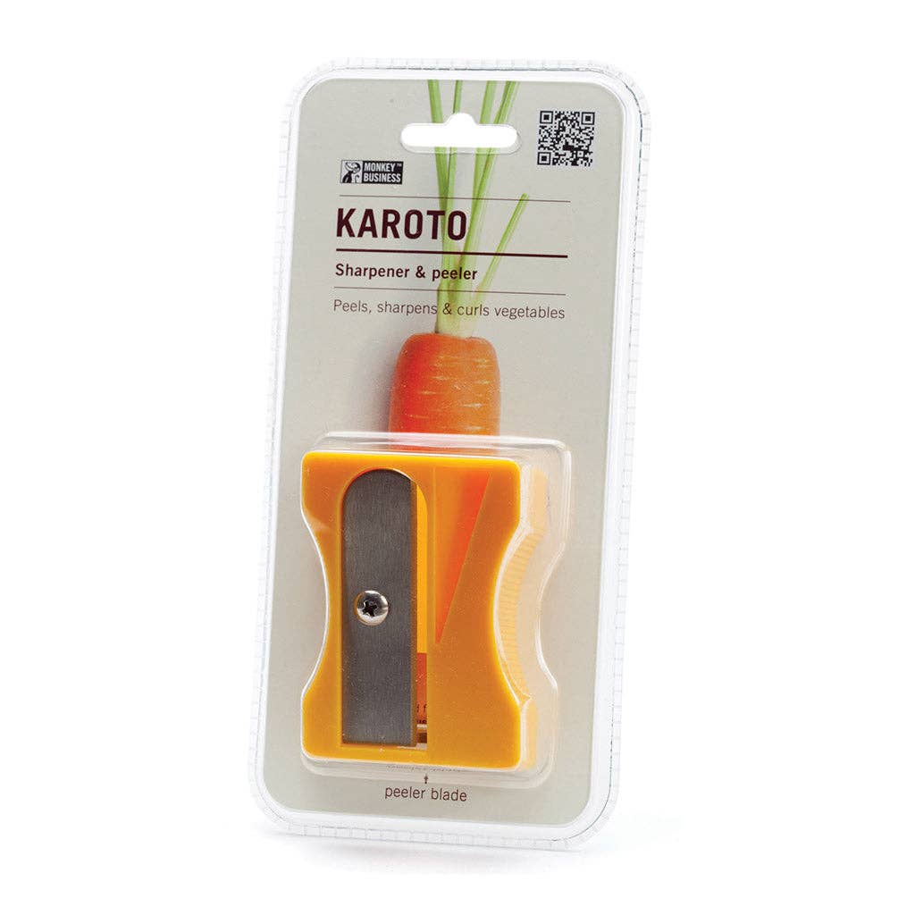 Vegetable Peeler Sharpener | Karoto: Yellow