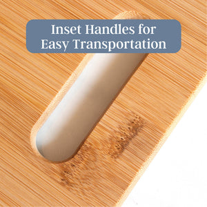 3-Piece Bamboo Cutting Board Set